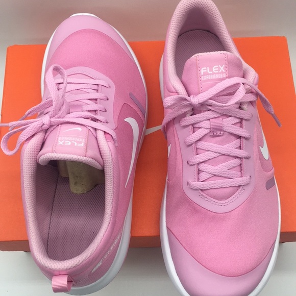 •NIKE FLEX EXPERIENCE RN 8 (GS) pink rise/whit-pin - Picture 5 of 16